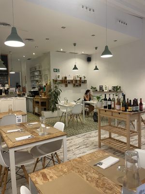   at El Vergel Veggie Restaurant in Tarragona