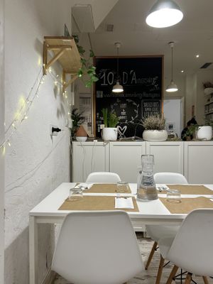   at El Vergel Veggie Restaurant in Tarragona