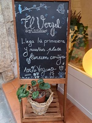  at El Vergel Veggie Restaurant in Tarragona
