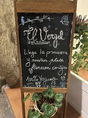   at El Vergel Veggie Restaurant in Tarragona