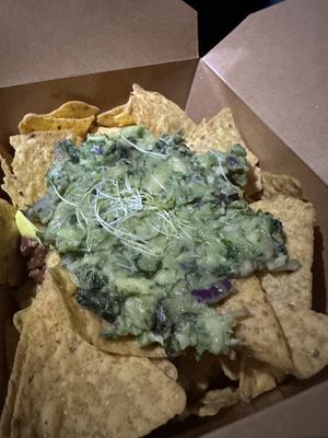 Nacho, glutenfrei, to go  at El Vergel Veggie Restaurant in Tarragona