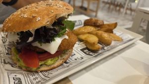  at El Vergel Veggie Restaurant in Tarragona