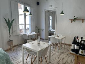 Interior at El Vergel Veggie Restaurant in Tarragona