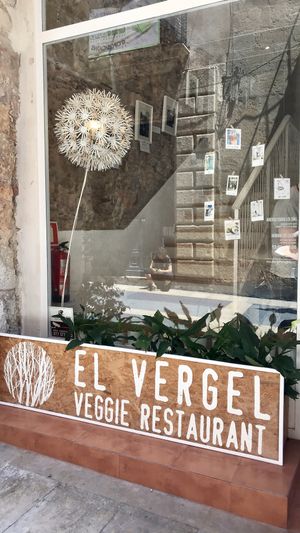Exterior at El Vergel Veggie Restaurant in Tarragona