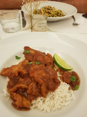 Arroz basmati con Heura at El Vergel Veggie Restaurant in Tarragona