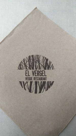 servilleta at El Vergel Veggie Restaurant in Tarragona