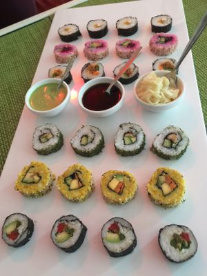 Sushi AYCE Buffets during summertime at Past & Future in Cologne
