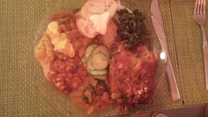 Vegan Buffet at Past & Future in Cologne