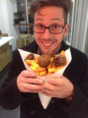 Fries & Falafel at KEKOA in Erfurt