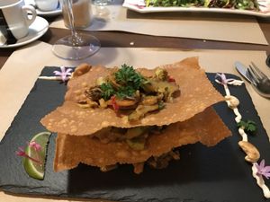   at La Hierba Luisa Cocina de la Huerta in Gran Canaria