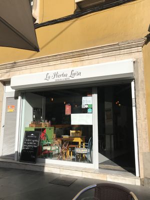 The restaurant  at La Hierba Luisa Cocina de la Huerta in Gran Canaria