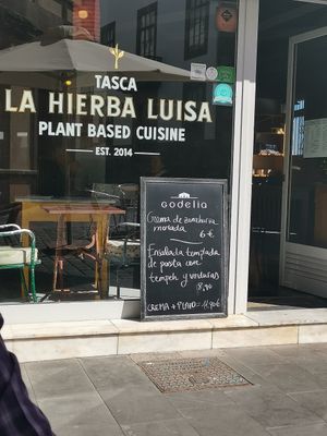 Superb! at La Hierba Luisa Cocina de la Huerta in Gran Canaria