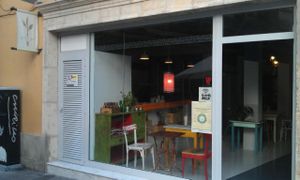 The front at La Hierba Luisa Cocina de la Huerta in Gran Canaria