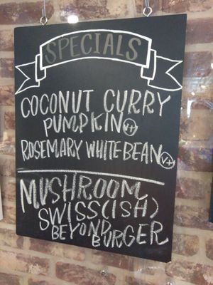 Vegan Friday specials at Ladles in Charleston