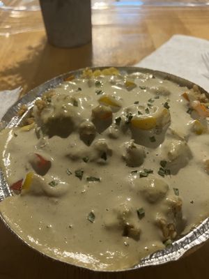 Jibini pasta  at Jikoni Cafe at The House of Consciousness in Norfolk