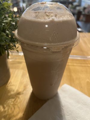 Chocolate milkshake   at Jikoni Cafe at The House of Consciousness in Norfolk