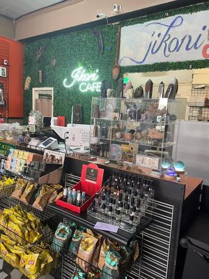   at Jikoni Cafe at The House of Consciousness in Norfolk