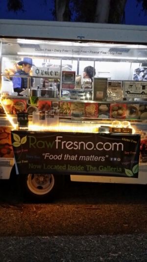 Truck Storefront at Raw Fresno in Fresno