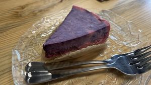 Raw “cheese”cake  at Raw Fresno in Fresno