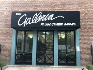 The entrance to the building  at Raw Fresno in Fresno