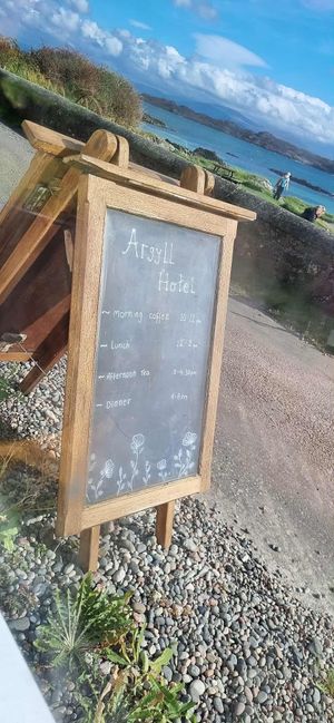 Opening hours at Argyll Hotel Restaurant in Isle Of Iona