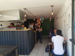 inside at Veggies Are Us in Tijuana