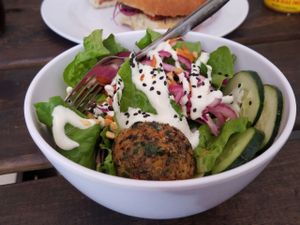House salad  at Veggies Are Us in Tijuana