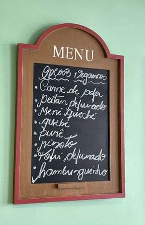 All vegan options on the buffet at Naturaleve de Copacabana in Rio De Janeiro