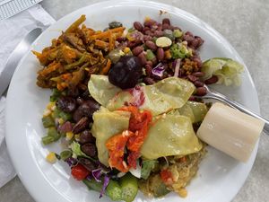A small oasis in the WFPB food desert  at Naturaleve de Copacabana in Rio De Janeiro