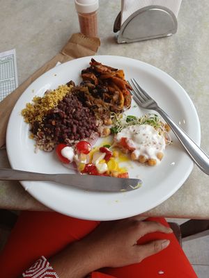 Comida a kilo at Naturaleve de Copacabana in Rio De Janeiro