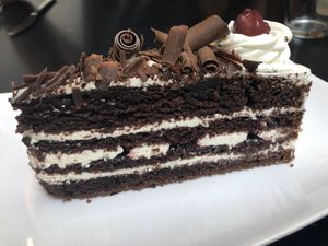 Black Forest Cake at My Heart Beats Vegan in Karlsruhe