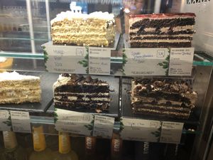 Kuchentheke  at My Heart Beats Vegan in Karlsruhe