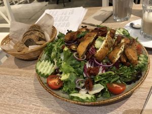 Salad at My Heart Beats Vegan in Karlsruhe