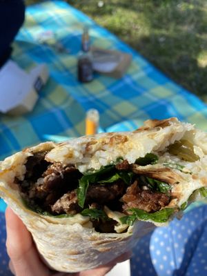 Burrito  at My Heart Beats Vegan in Karlsruhe