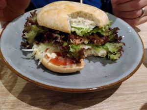 BBQ-BURGER #Veganuary at My Heart Beats Vegan in Karlsruhe