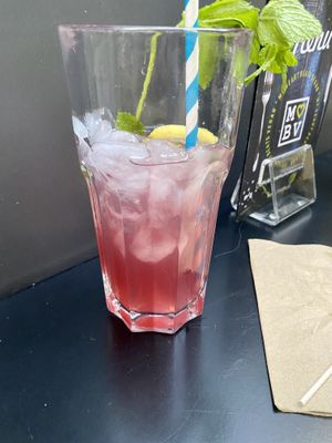 Raspberry mint lemonade   at My Heart Beats Vegan in Karlsruhe