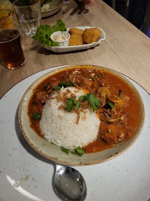 Vegan gulasch at My Heart Beats Vegan in Karlsruhe