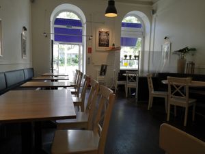 Inside at My Heart Beats Vegan in Karlsruhe