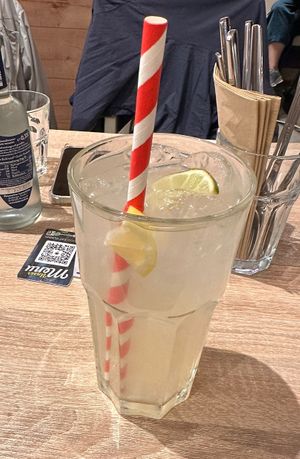 Homemade lemonade   at My Heart Beats Vegan in Karlsruhe