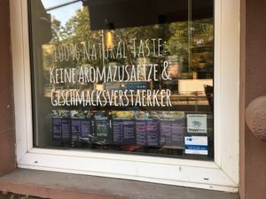 Shopfront  at My Heart Beats Vegan in Karlsruhe