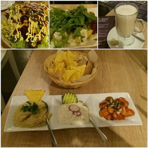 Leckeres Essen at My Heart Beats Vegan in Karlsruhe