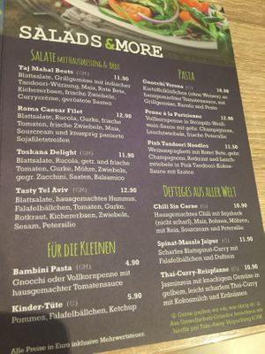 Salads  at My Heart Beats Vegan in Karlsruhe