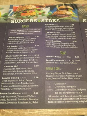 Burgers  at My Heart Beats Vegan in Karlsruhe