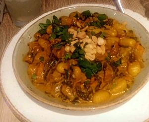 Gnocchi at My Heart Beats Vegan in Karlsruhe