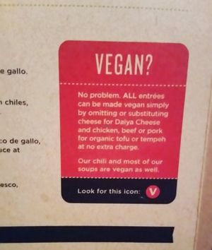 Best thing ever! at Laughing Planet Cafe - Belmont in Portland