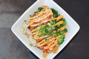 Korean BBQ Bowl at Democracy* in Hamilton