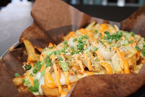 Kim-Cheeze Fries at Democracy* in Hamilton