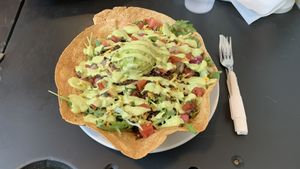 Almost Famous Taco Salad  at Democracy* in Hamilton