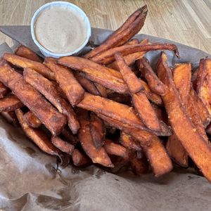 Sweet Potato Fries  at Democracy* in Hamilton