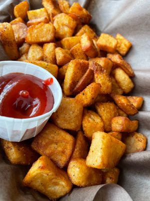 Home fries at Democracy* in Hamilton